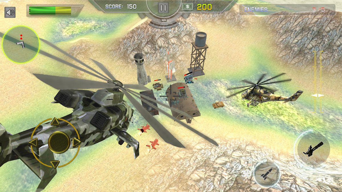 Helicopter Gunship Air Strike preview